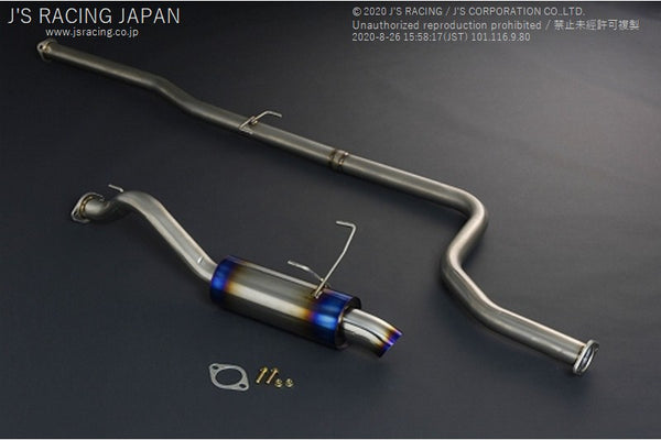 J S RACING EK9 R304 SUS Exhaust 60RR On The Run Motorsports