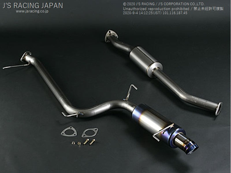 J&#39;S RACING CL7 Titanium Exhaust FX-PRO 60RS - On The Run Motorsports
