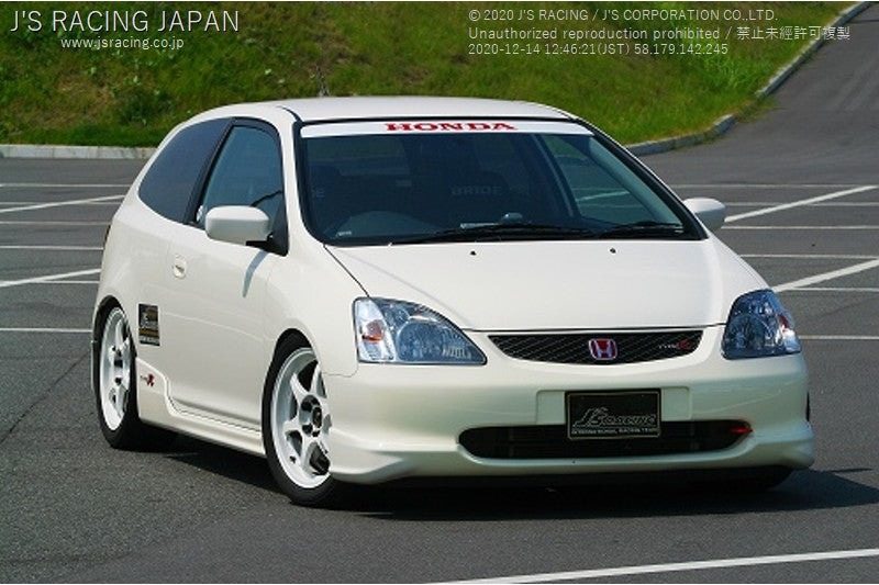J&#39;S RACING CIVIC TYPE-R EP3 R304 SUS Exhaust System 60RS