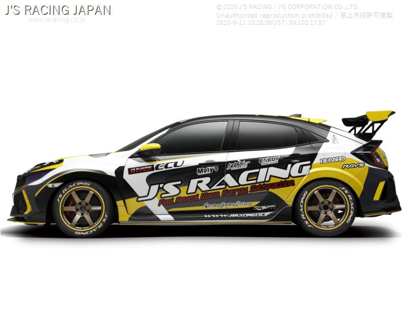 J'S RACING FK8 GT-WING - On The Run Motorsports