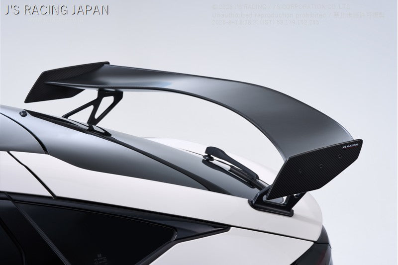 J'S RACING FL5 PHANTOM LS Rear Wing Spoiler Unpainted