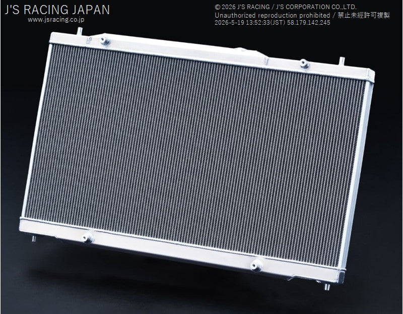 J'S RACING FL5 Dual Cool Radiator