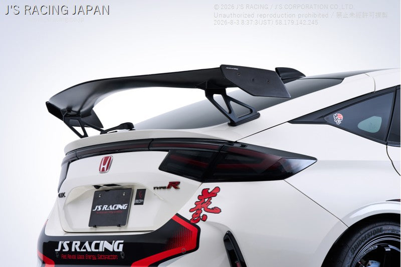 J'S RACING FL5 PHANTOM LS Rear Wing Spoiler Unpainted