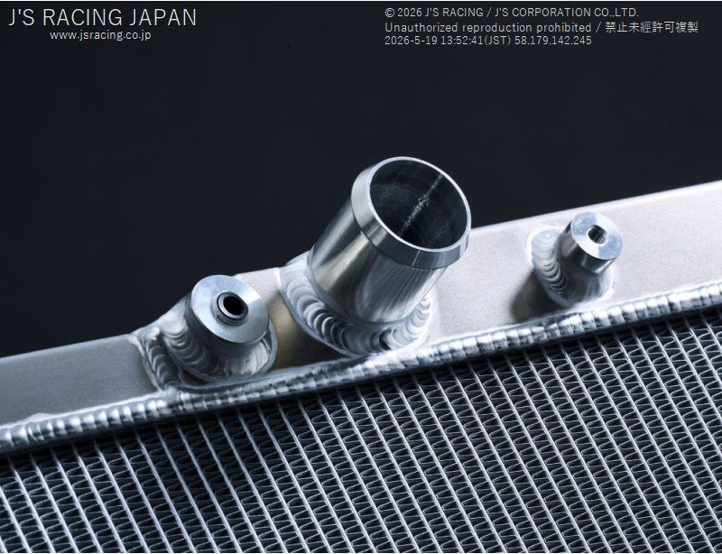 J'S RACING FL5 Dual Cool Radiator