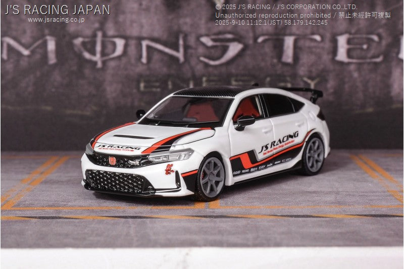 J&#39;s Racing FL5 Diecast Model Car WH 1/64
