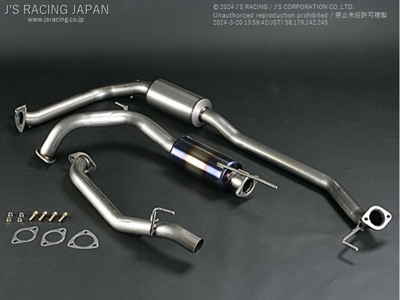 J&#39;S RACING FN2 TYPE-R FX-PRO Titanium EX.System 60RS - On The Run Motorsports