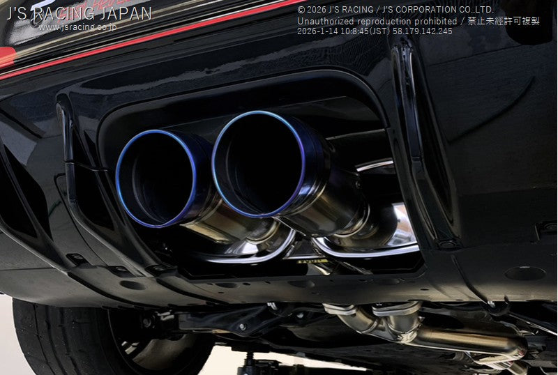 J'S RACING FL5 X304 Stainless Steel Exhaust Muffler 75RS