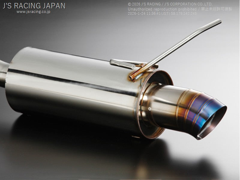 J'S RACING DC5 SUS Exhaust Plus 60RS - On The Run Motorsports