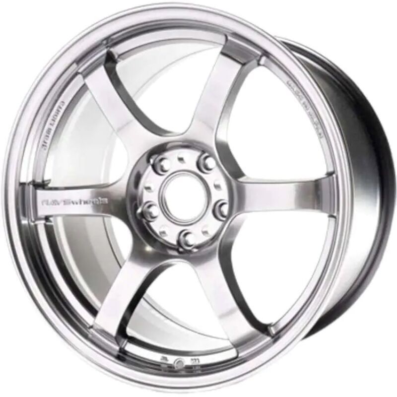 Rays Gram Lights - 57DR Wheel - 18x9.5 +38 5x114.3 - Grace Silver Wheel (GT) EOFY SALE TILL 30/06/25
