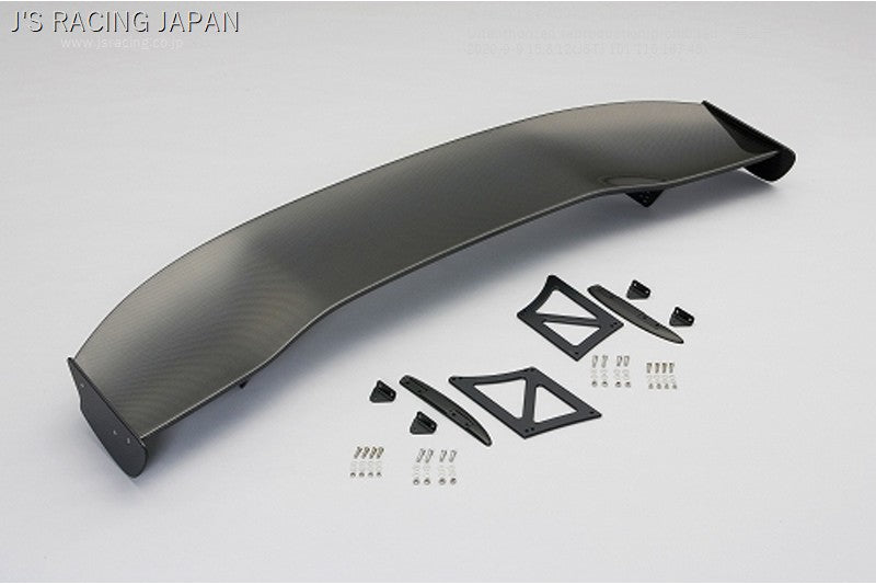 J'S RACING DC5 3D GT wing type 1 wet carbon Genuine Trunk Hole Compati ...