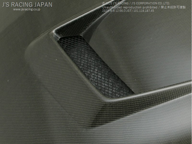 J&#39;S RACING Aluminum net for DC5 hood - On The Run Motorsports