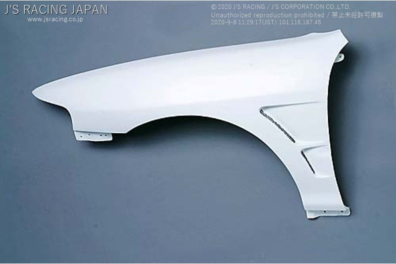 J'S RACING DC2 Front Wide Fender kit FRP - On The Run Motorsports
