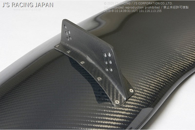 J&#39;S RACING 3D GT wing type 1 wet carbon - On The Run Motorsports