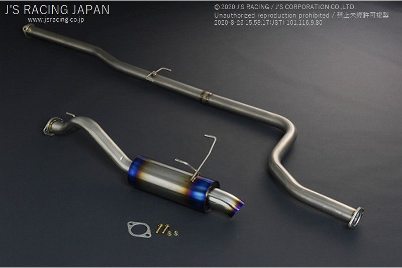 J&#39;S RACING EK9 R304 SUS Exhaust 60RR - On The Run Motorsports