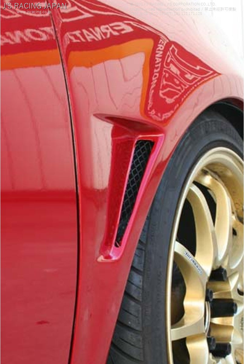 J'S RACING EP3 Front Wide Fender kit FRP - On The Run Motorsports