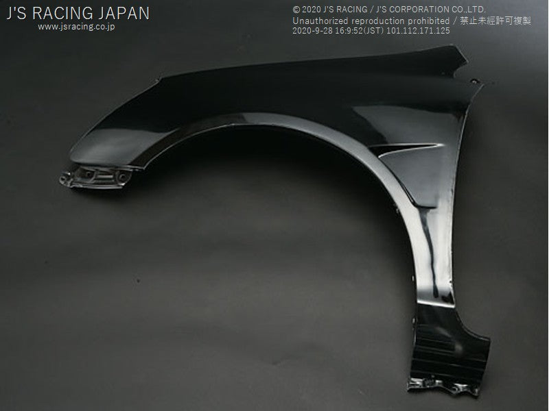 J&#39;S RACING EP3 Front Wide Fender kit FRP - On The Run Motorsports