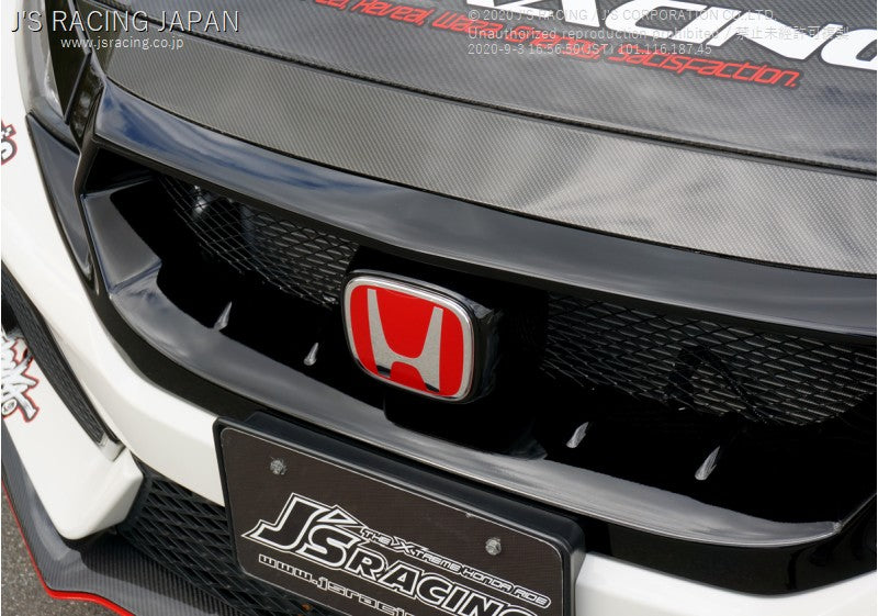 J&#39;S RACING FK8 CIVIC TYPE-R Front Sports Grill - On The Run Motorsports
