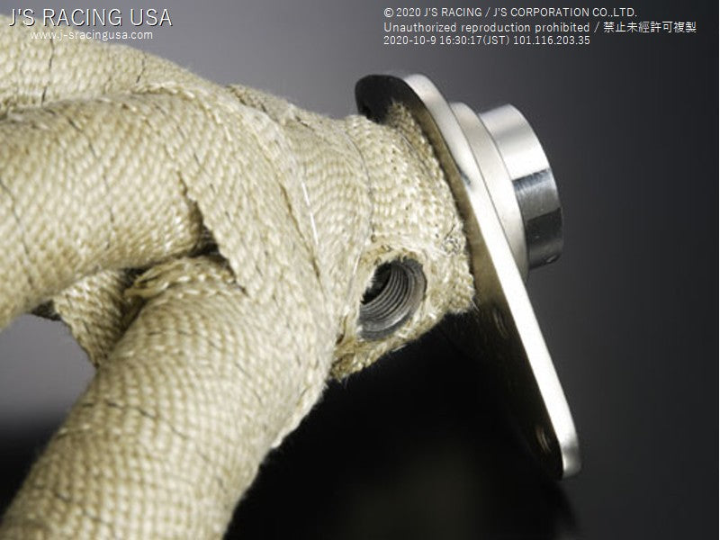 J'S RACING Stainless hearder 4-1 with thermal wrap (GD1) - On The Run ...