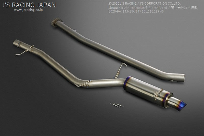 アコード　cl7 j's 70rr ステンレス J'S RACING CL7 Titanium Exhaust FX-PRO 70RR - On The Run Motorsports