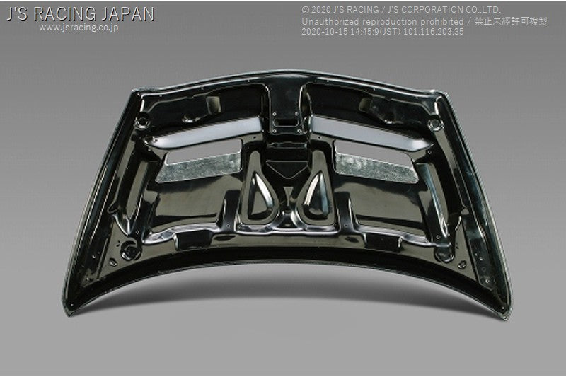 J'S RACING FIT Type V FRP hood - On The Run Motorsports