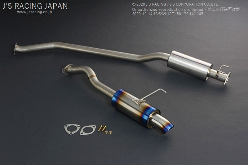 J&#39;S RACING CIVIC TYPE-R EP3 R304 SUS Exhaust System 60RS