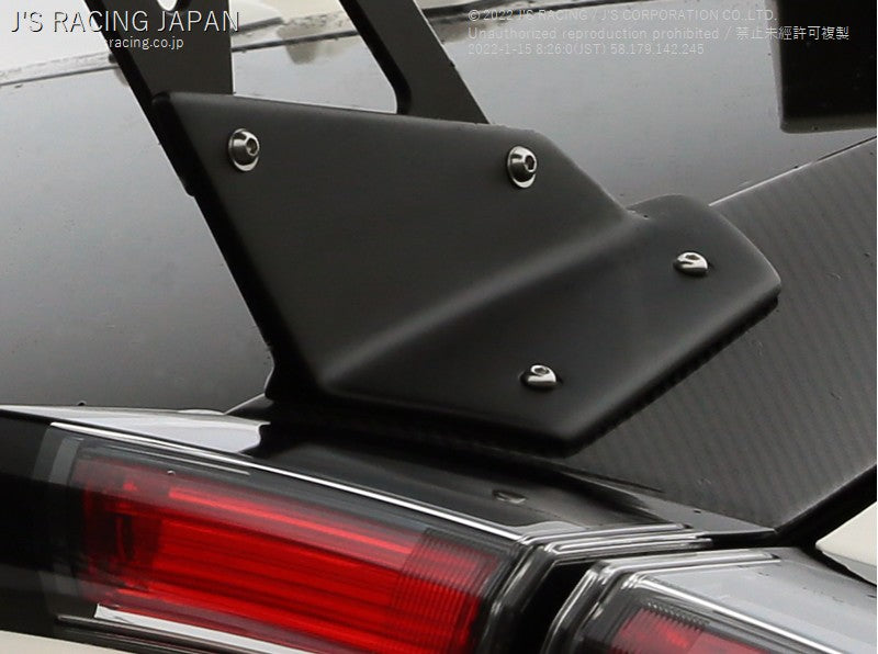 Wing Riser Fk8 J'S RACING FK8 3D GT-WING WET CFRP TYPE1 1540mm - On The Run Motorsports