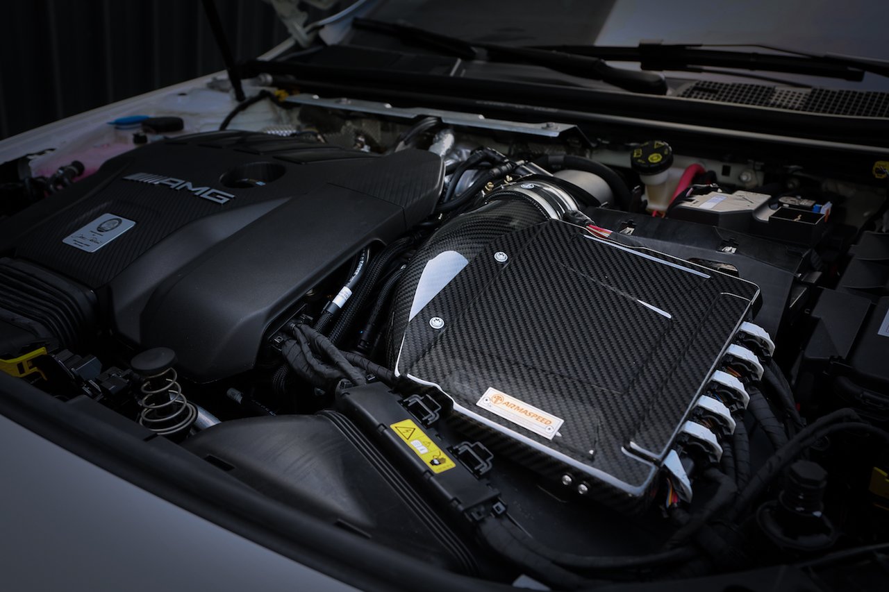 A45 amg deals air intake