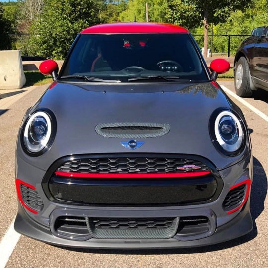 DuelL AG F55-F57 JCW Front Bumper Lip Spoiler - Urethane - On The Run Motorsports