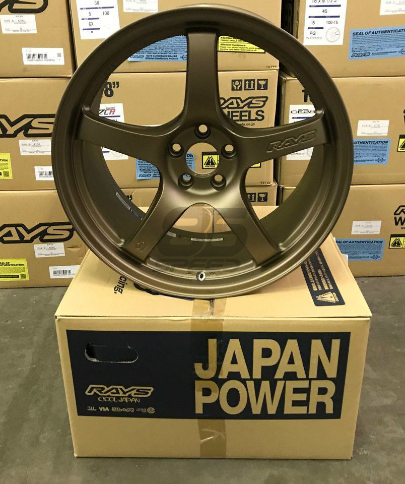 RAYS 57CR 18X9.5 +38 5/114.3 Matte Bronze (Z1P) BLACK FRIDAY SALE TILL